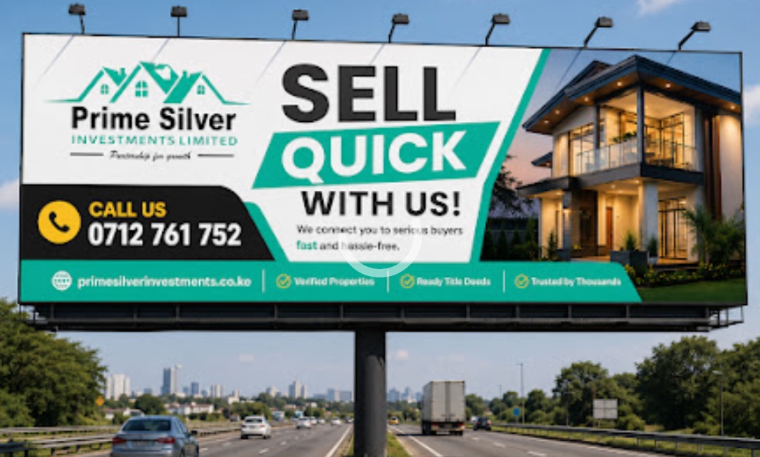 SELL QUICK WITH US/LAND RESELLING SERVICES IN KENYA.