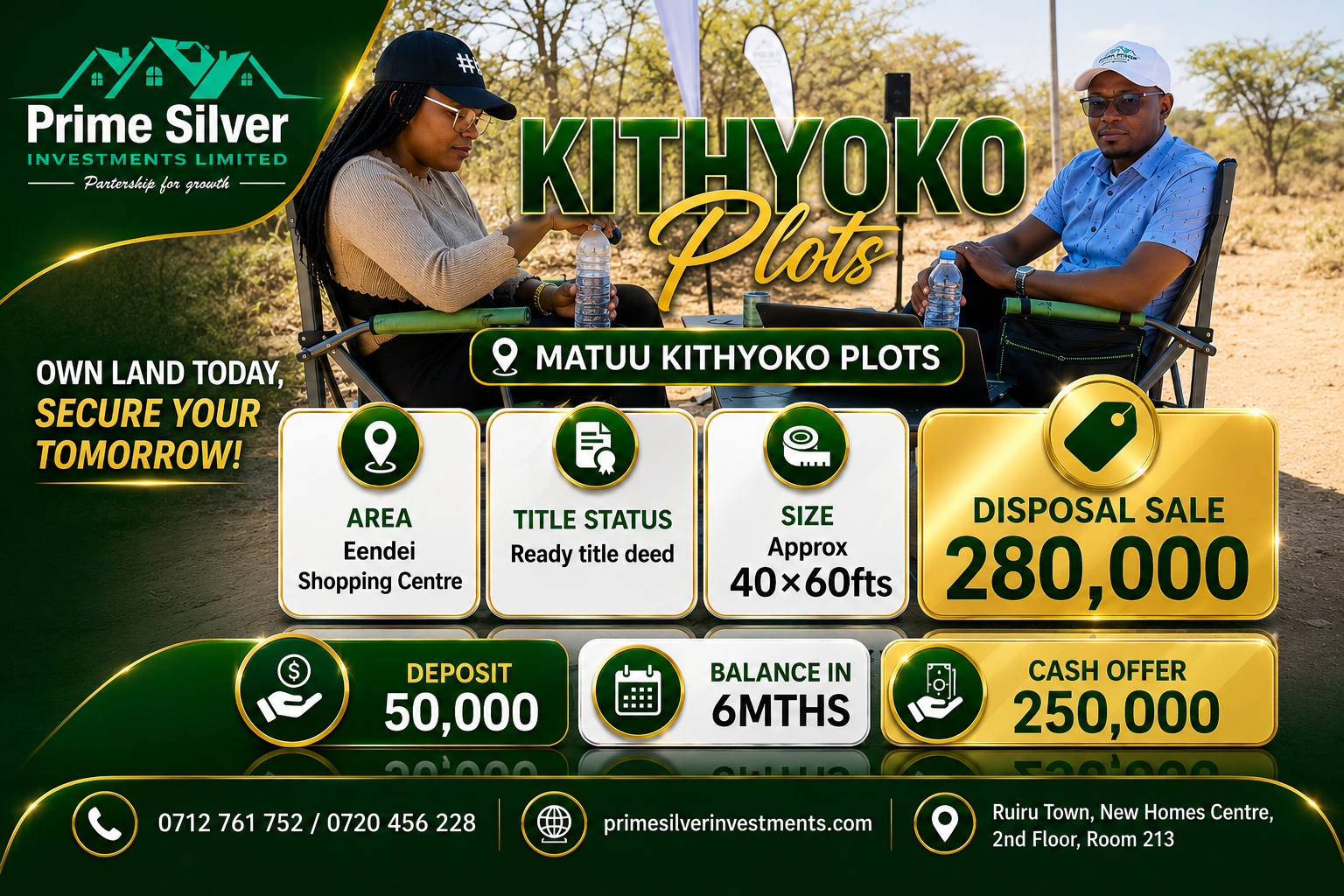 Machakos-Matuu-Kithyoko Eendei Plots