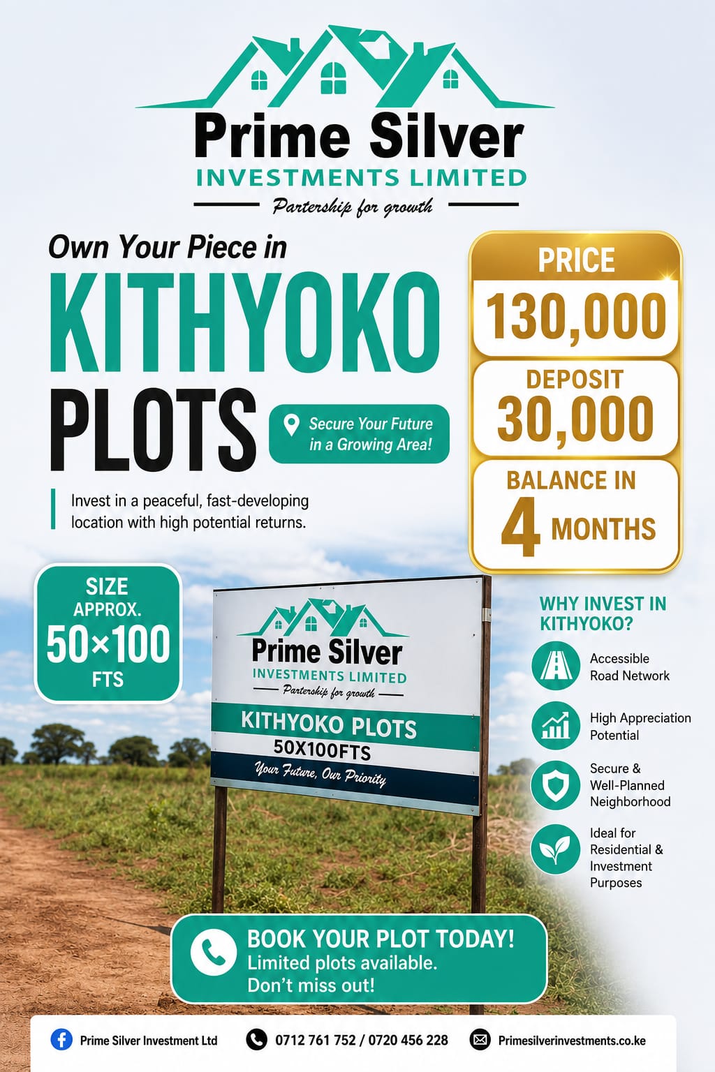 Machakos Kithyoko Eendei Plots For Sale