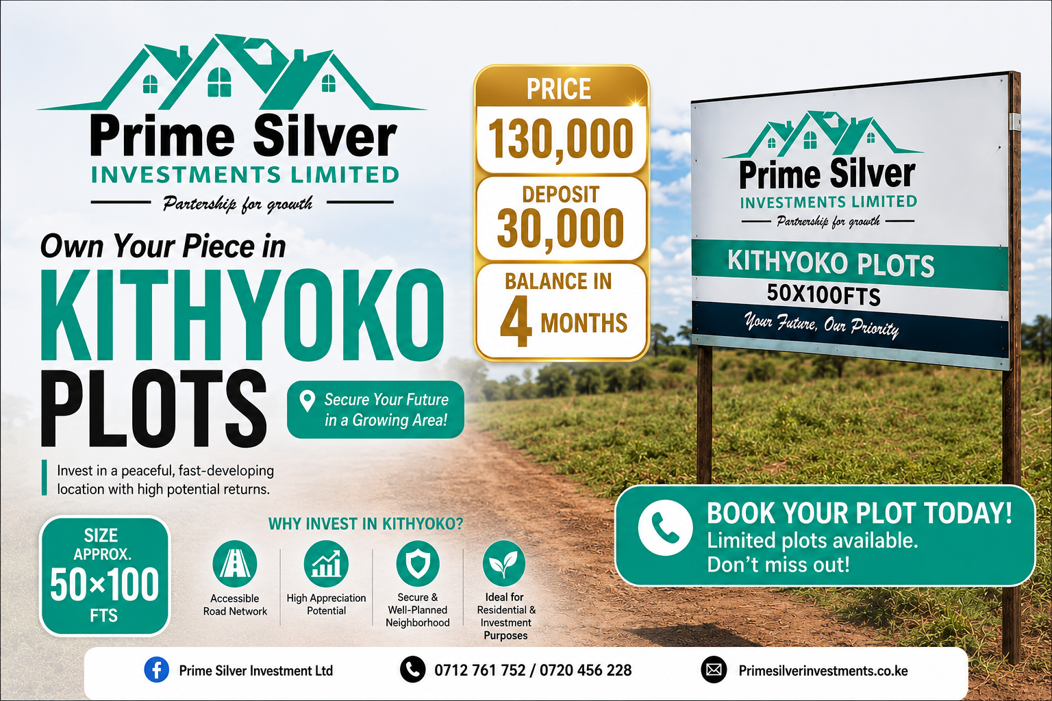 Machakos Kithyoko Eendei Plots For Sale