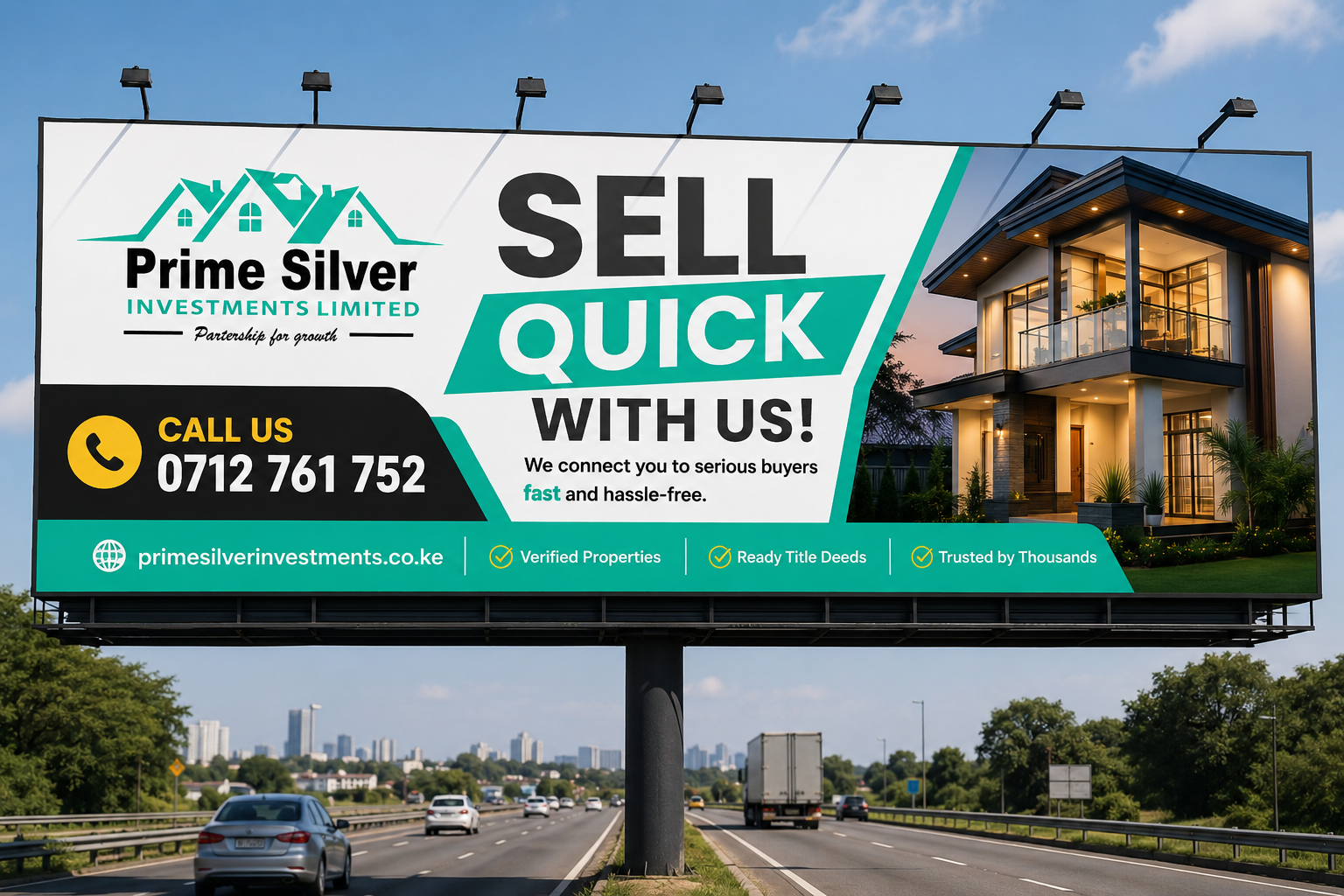 Property Sale and Marketing Services.